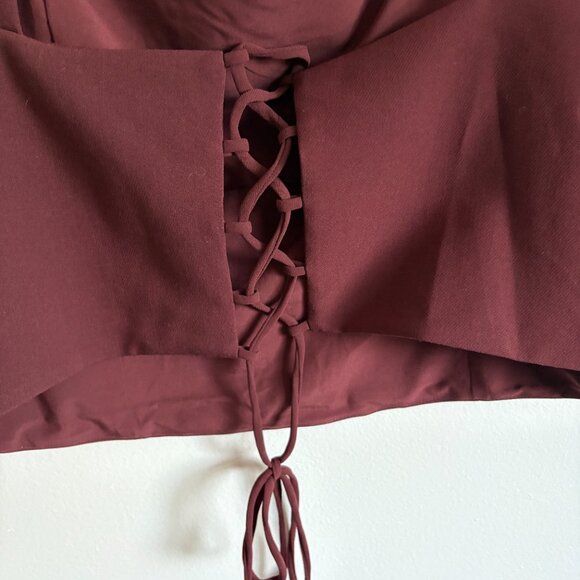 Dynamite Open Back Corset Top - Picture 6 of 7